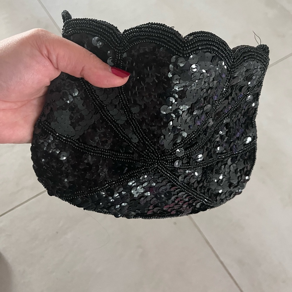Vintage sequence clutch crossbag